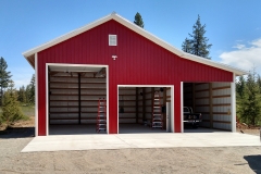 Large shop and garage Metal Storage Buildings